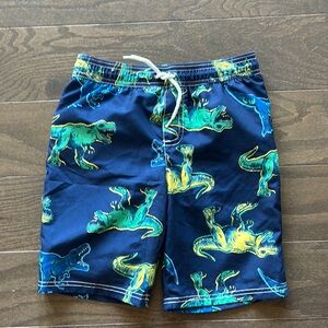 Carters dinosaur print swim trunks